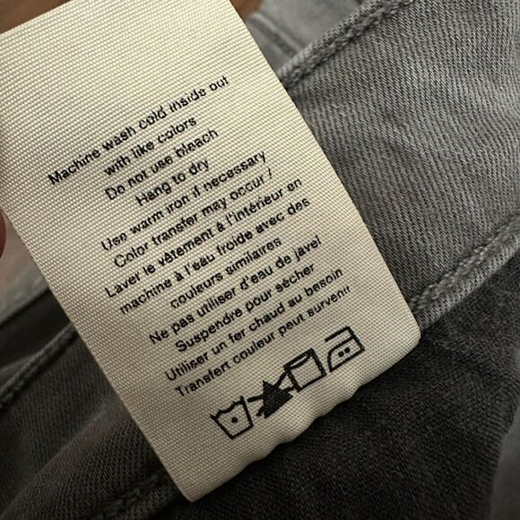 RAG & BONE Cate Jeans Alma Mid Rise Ankle Skinny Frayed Chewed Hem - Picture 12 of 15